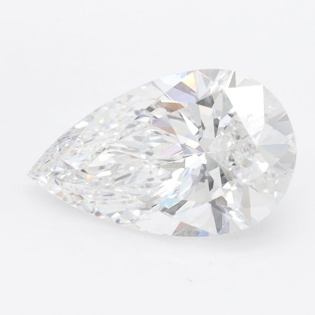 Diament laboratoryjny bezbarwny szlif gruszkowy, 1.07ct, VVS1, D, IGI LG700514478