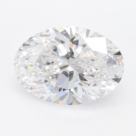 Diament laboratoryjny bezbarwny szlif owalny, 1.52ct, VVS1, D, IGI LG700514384