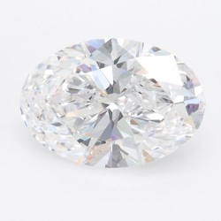 Diament laboratoryjny bezbarwny szlif owalny, 1.57ct, VVS1, D, IGI LG700514477