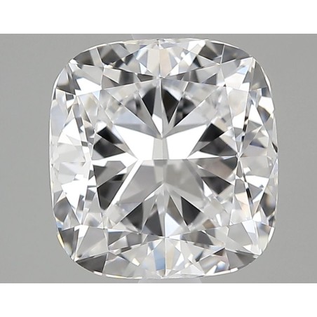 Diament laboratoryjny bezbarwny szlif poduszkowy brylantowy, 2.26ct, VVS2, D, IGI 611395462