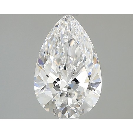Diament laboratoryjny bezbarwny szlif gruszkowy, 1.55ct, VVS2, D, IGI LG653408432