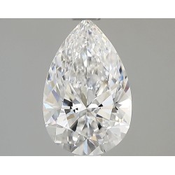 Diament laboratoryjny bezbarwny szlif gruszkowy, 1.54ct, VVS2, D, IGI LG653408394