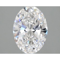Diament laboratoryjny bezbarwny szlif owalny, 1.57ct, VVS2, D, IGI LG675506195