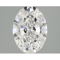 Diament laboratoryjny bezbarwny szlif owalny, 1.59ct, VVS2, D, IGI LG678553432