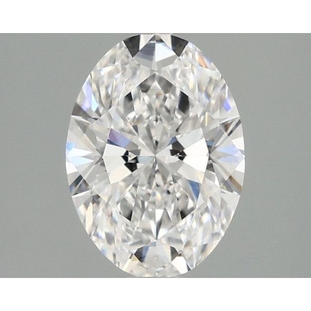 Diament laboratoryjny bezbarwny szlif owalny, 1.59ct, VVS2, D, IGI LG678553432