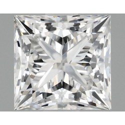 Diament laboratoryjny bezbarwny szlif princess, 1.06ct, VVS2, D, IGI LG696517599