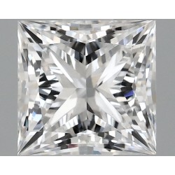Diament laboratoryjny bezbarwny szlif princess, 1.07ct, VVS2, D, IGI LG707524818