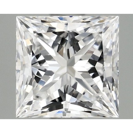 Diament laboratoryjny bezbarwny szlif princess, 1.08ct, VVS2, D, IGI LG702548147