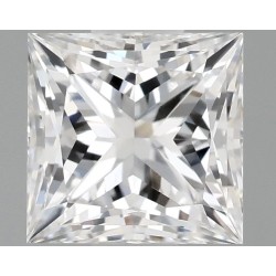 Diament laboratoryjny bezbarwny szlif princess, 1.08ct, VVS2, D, IGI LG713515349