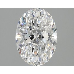 Diament laboratoryjny bezbarwny szlif owalny, 1.59ct, VVS2, D, IGI LG717535425