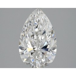 Diament laboratoryjny bezbarwny szlif gruszkowy, 1.13ct, VVS2, E, IGI LG687558828