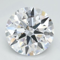 Diament laboratoryjny bezbarwny szlif okrągły, 2.02ct, VVS1, D, IGI LG683562887