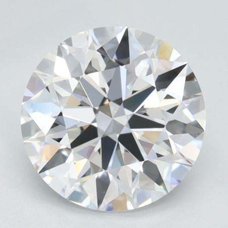 Diament laboratoryjny bezbarwny szlif okrągły, 2.02ct, VVS1, D, IGI LG683562887