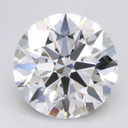 Diament laboratoryjny bezbarwny szlif okrągły, 2.51ct, VVS1, D, IGI LG680525360