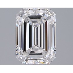 Diament laboratoryjny bezbarwny szlif szmaragdowy, 1.94ct, VVS2, D, IGI LG728518918