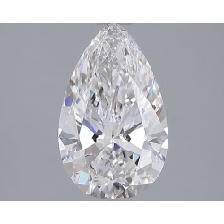 Diament laboratoryjny bezbarwny szlif gruszkowy, 1.92ct, VVS2, D, IGI LG724545982