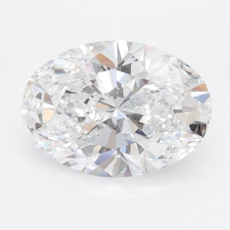 Diament laboratoryjny bezbarwny szlif owalny, 2.01ct, VVS1, D, IGI LG727560724