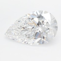 Diament laboratoryjny bezbarwny szlif gruszkowy, 1.54ct, VVS1, D, IGI LG728538607