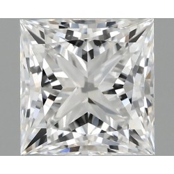 Diament laboratoryjny bezbarwny szlif princess, 1.06ct, VVS2, D, IGI LG696541240