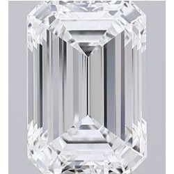 Diament laboratoryjny bezbarwny szlif szmaragdowy, 2.86ct, VVS2, D, GIA 6512385773