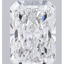 Diament laboratoryjny bezbarwny radiant, 2.76ct, VVS2, F, GIA 5232447537