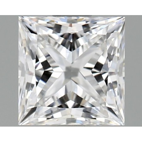 Diament laboratoryjny bezbarwny szlif princess, 1.07ct, VVS2, D, IGI LG710513688
