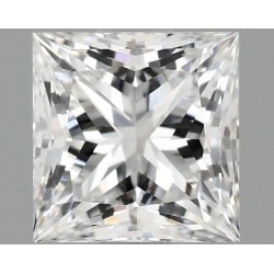 Diament laboratoryjny bezbarwny szlif princess, 1.08ct, VVS2, D, IGI LG713588596