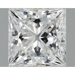 Diament laboratoryjny bezbarwny szlif princess, 1.08ct, VVS2, D, IGI LG711513594