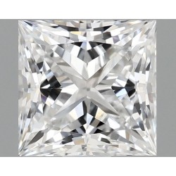 Diament laboratoryjny bezbarwny szlif princess, 1.08ct, VVS2, D, IGI LG699504877