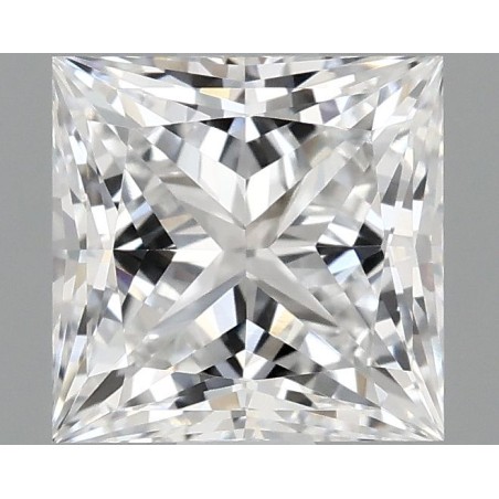 Diament laboratoryjny bezbarwny szlif princess, 1.08ct, VVS2, D, IGI LG699504877