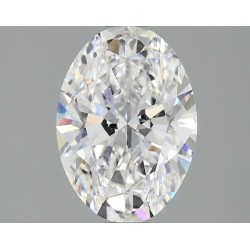Diament laboratoryjny bezbarwny szlif owalny, 1.58ct, VVS2, D, IGI LG674530950