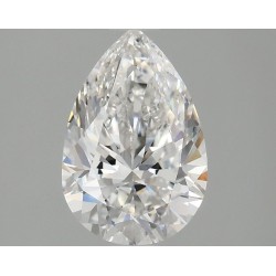 Diament laboratoryjny bezbarwny szlif gruszkowy, 1.58ct, VVS2, E, IGI LG670461054