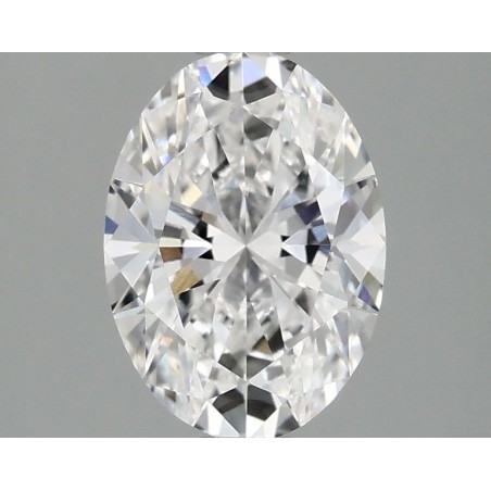 Diament laboratoryjny bezbarwny szlif owalny, 1.57ct, VVS2, D, IGI LG715578029
