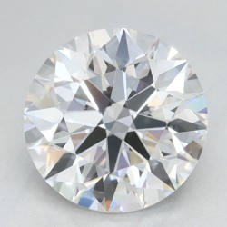 Diament laboratoryjny bezbarwny szlif okrągły, 2.14ct, IF, D, IGI LG677520270