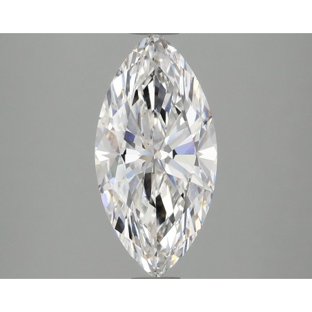 Diament laboratoryjny bezbarwny markiza, 2.08ct, VVS2, F, IGI LG667448078