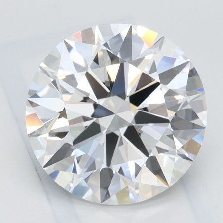 Diament laboratoryjny bezbarwny szlif okrągły, 2.31ct, VVS1, D, IGI LG693533200