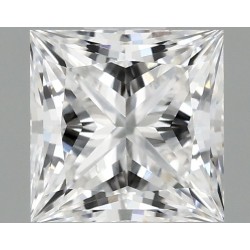 Diament laboratoryjny bezbarwny szlif princess, 1.07ct, VVS2, D, IGI LG713579444