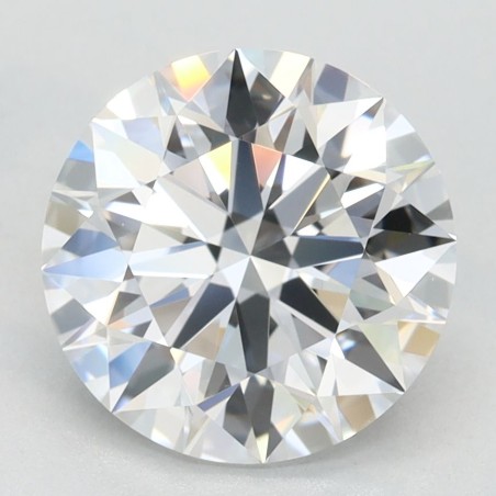 Diament laboratoryjny bezbarwny szlif okrągły, 2.42ct, VVS1, D, GIA 5503670800