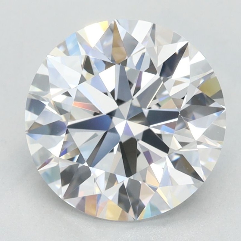 Diament laboratoryjny bezbarwny szlif okrągły, 2.42ct, VVS1, D, GIA 6505671560