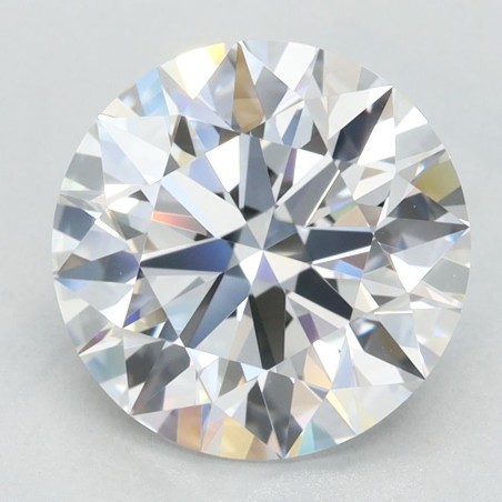 Diament laboratoryjny bezbarwny szlif okrągły, 2.42ct, VVS1, D, GIA 6505671560