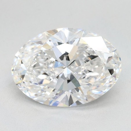 Diament laboratoryjny bezbarwny szlif owalny, 2.07ct, VVS1, D, IGI LG680525432