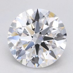 Diament laboratoryjny bezbarwny szlif okrągły, 2.43ct, VVS1, D, IGI LG680525354