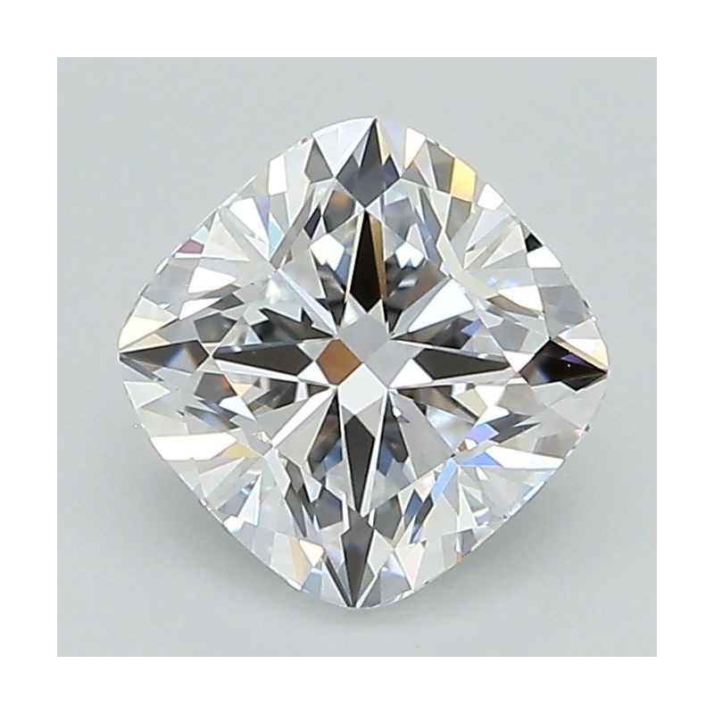 Diament laboratoryjny bezbarwny szlif poduszkowy brylantowy, 1.55ct, VVS2, D, GIA 7493048338