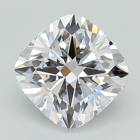 Diament laboratoryjny bezbarwny szlif poduszkowy brylantowy, 1.55ct, VVS2, D, GIA 7493048338