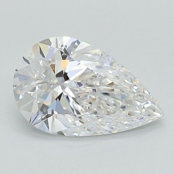 Diament laboratoryjny bezbarwny szlif gruszkowy, 2.08ct, VVS2, D, GIA 1499793655