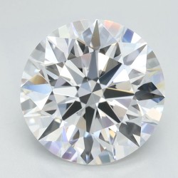 Diament laboratoryjny bezbarwny szlif okrągły, 2.22ct, VVS1, D, IGI LG683562886