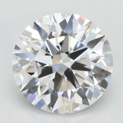 Diament laboratoryjny bezbarwny szlif okrągły, 2.42ct, IF, D, IGI LG704564432