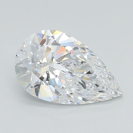 Diament laboratoryjny bezbarwny szlif gruszkowy, 2.09ct, VVS2, D, GIA 6495799813