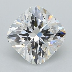 Diament laboratoryjny bezbarwny szlif poduszkowy brylantowy, 1.52ct, VVS2, D, GIA 7486886202