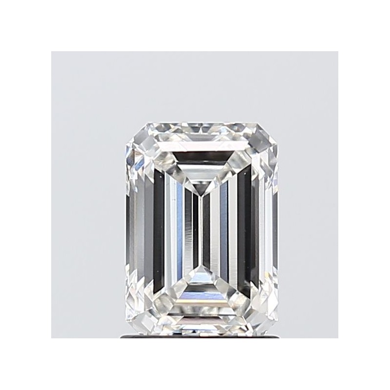 Diament laboratoryjny bezbarwny szlif szmaragdowy, 1.63ct, VVS2, F, IGI LG660450958